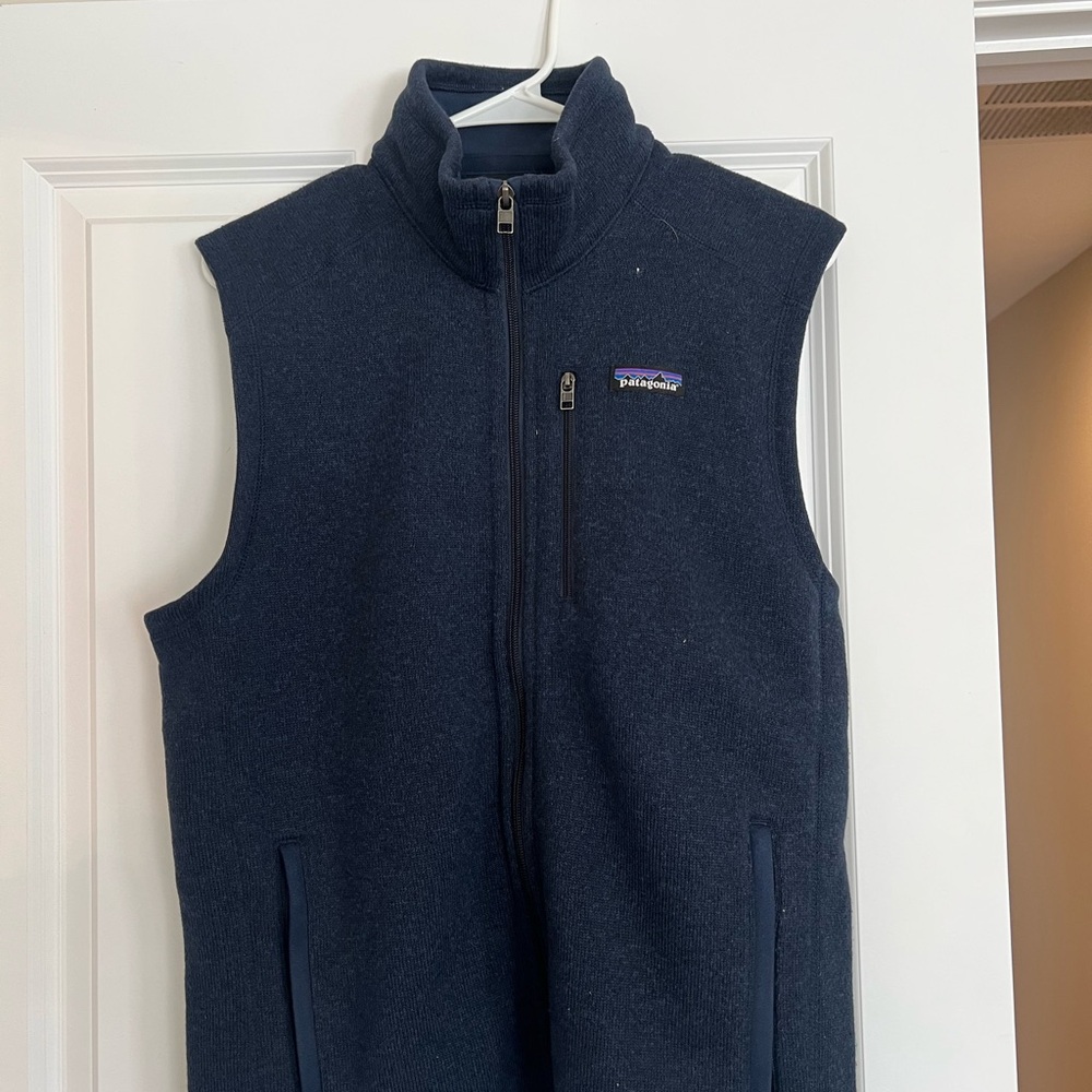 Patagonia Navy Blue Fleece Vest